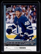 2017-18 Upper Deck Series 1 Young Guns Calle Rosen. Rookie #216