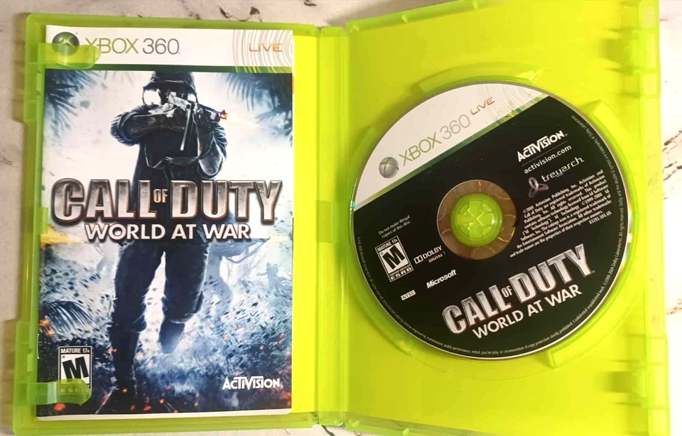 Call of Duty: World at War - Microsoft Xbox 360 CIB Complete with Manual Works! - Image 2 of 3