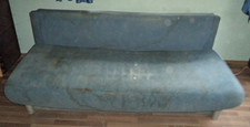 Schlaf Sofa mit Bettkasten gebraucht Blau