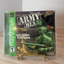Army Men 3D PS1 Greatest Hits PlayStation 1 Complete CIB Tested Authentic