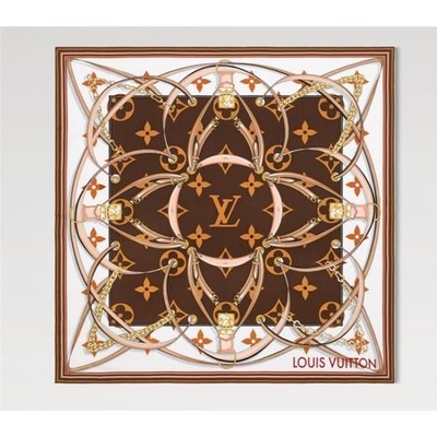 Louis Vuitton Ultimate Monogram Square 90 Scarf M77639