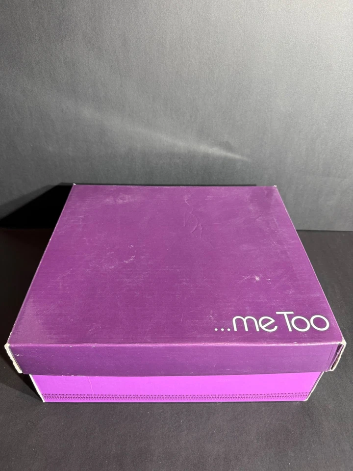 ...me Too Jayla14 Botines Púrpura Gamuza Tacón Con Cremallera EE. UU. Para Mujer Talla 8 Foto 2 de 4