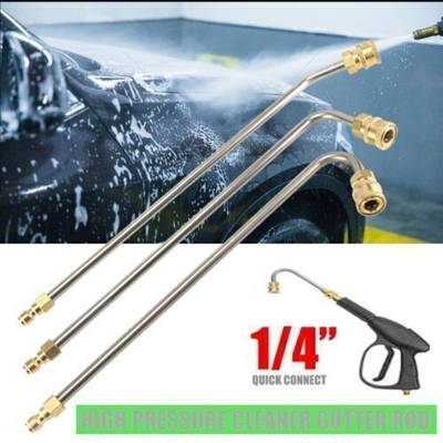 #ad 35cm 1 4quot; High Pressure Elbow Washer Gutter Cleaner Lance Wand Quick Connect New $11.03