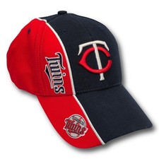 Vintage Twins Enterprise MLB Minnesota Twins Hat Cap OSFA Navy Red Excellent