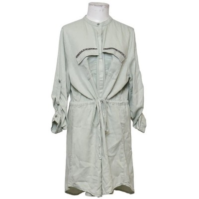 Ltb Blue Addicted, Blusenkleid, Größe: L, model: comfort dress, Grün #rB3