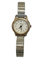 Karex Damenuhr Armbanduhr Quartz Klassisches Design Stainless Steel back