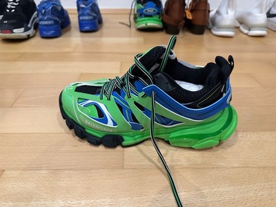 Balenciaga track sneaker, grün/blau, 42, wie neu