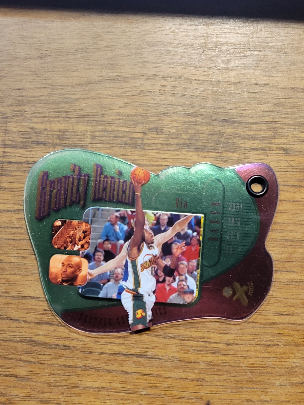 1997-98 EX2001 - Gravity Denied Vin Baker #1GD