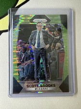 2017-18 Panini Prizm - Scott Brooks Light Green /25
