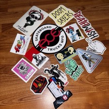 15 pc sticker pack. All skateboarding brands.