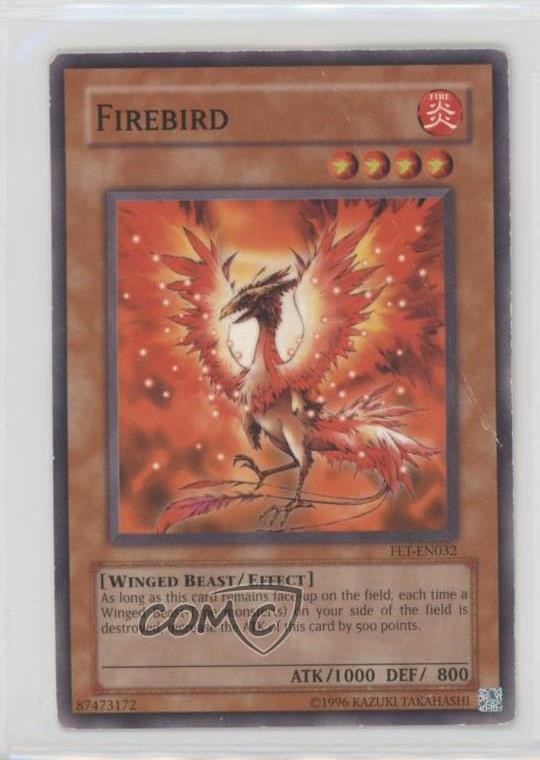 Firebird Unlimited YuGiOh Flaming Eternity #FET-EN032 2005