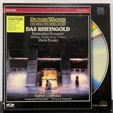 WAGNER - Das Rheingold 2 Disc Box Set  1980 - Laserdisc - Excellent Condition
