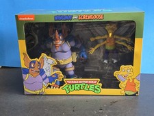 NECA Teenage Mutant Ninja Turtles Wingnut and Screwloose Action Figure 2 Pack -