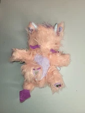 Scruff A Luvs Fantasy DRAGON 9" Pink Purple Plush Moose Stuffed Toy Cute 