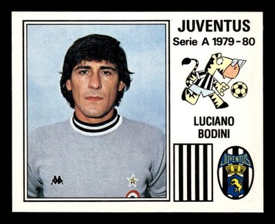 Juventus theme - Panini Footballers 1979-80 - Luciano Bodini