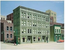 Design-Preservation M.T. Arms Hotel Kit - HO Scale Model Railroad Building