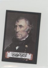 1980 Stick'r Trading Cards Presidential Series Stickers Zachary Taylor #12 3c7