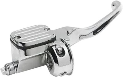 DS Chrome Front Brake Master Cylinder 5/8 Bore Dyna Street Bob 06-17