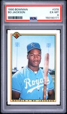 1990 Bowman #378 Bo Jackson PSA 6