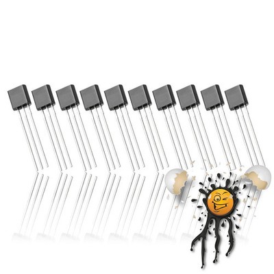 10 x MPSA14 MPSA13 NPN 500mA 30V MPSA BJT Transistor TO-92