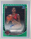 Collin Murray-Boyles 2025 Bowman Green Geometric Refractor Chrome Auto RC /99