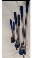 Set of 3 SWAGLOK TUBE BENDERS 1/2 3/8 1/4 INCH Excellent Condition