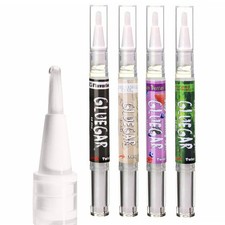 Cigar Glue Stick Pen for Wraps, Natural Plant-Based Glue, 4 Pack 3ml