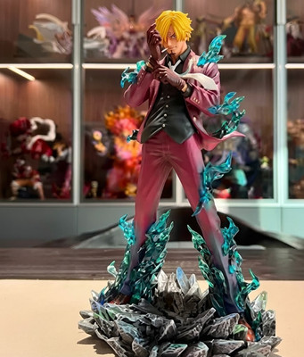 25cm One Piece Sanji Anime Action Figure PVC Statue Collection Model Toy Gift