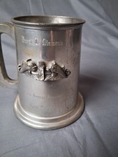 English Pewter USS George Bancroft Submarine Service 1975 Commemorative Mug