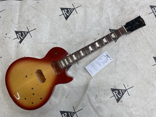 2011 Gibson Les Paul Studio Electric Guitar Husk Sunburst Repaired