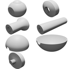 Custodia Impermeabile per Samsung Gear 360 Camera Sfera Policarbonato 80mm