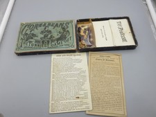Antique 1864 Corn  Beans The Funniest Game Out Card Game Selchow  Righter