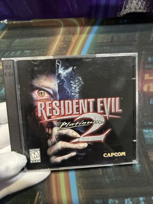  Capcom Resident Evil 2 Platinum Survival Horror Manual 2 Discs NTSC 1998