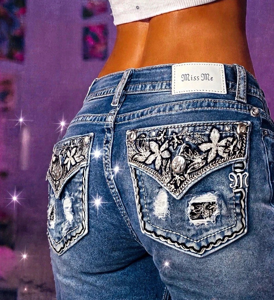 Miss me ローライズ デニム 26インチ ビジュー　平成ギャル　Y2K Miss Me Skinny 26 for sale | eBay