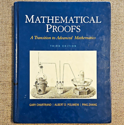 Pearson Mathematical Proofs 3rd Ed Hardcover 2013 Chartrand Polimeni Zhang