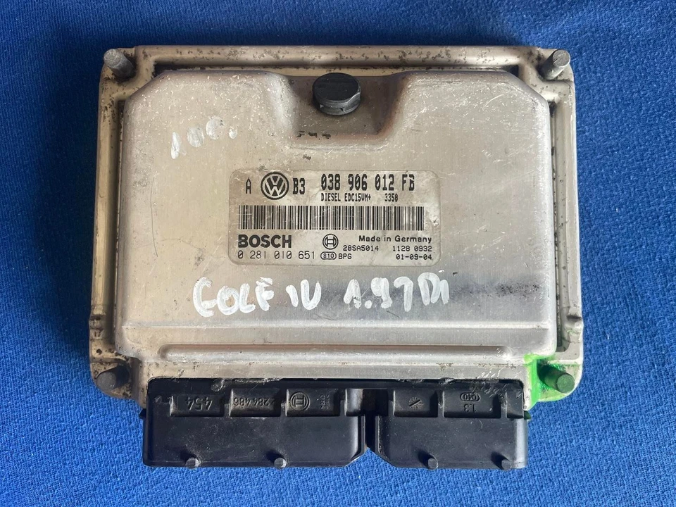 VW GOLF BORA 1.9 TDI IMMO OFF/PLUG&PLAY 0281010651 - 038906012FB /Ita - 2 giorni - Immagine 2 di 4