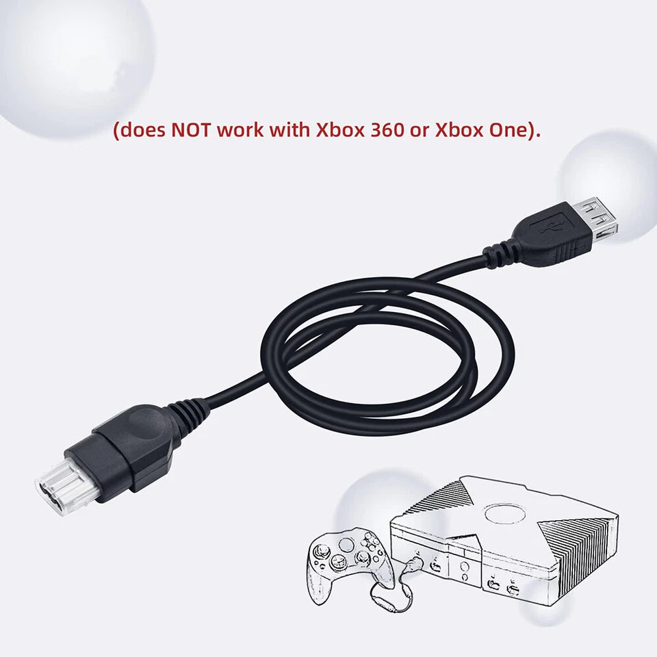 70 cm / 27.56 inch Converter Cable For Xbox Console to PC or USB Female Device - Image 2 of 4