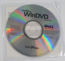 New Dell InterVideo WinDVD Version 4.0 Dell # 8T826 1999