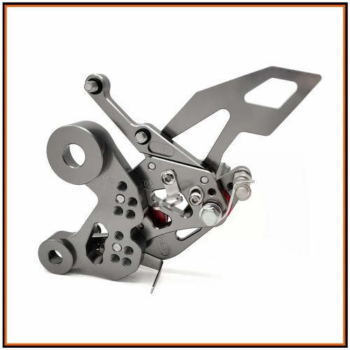 Per Yamaha TRACER 900 GT 2018-2020 Pedane Arretrate Regolabili Rearsets - Foto 5 di 7