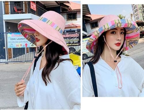 Women's Sun Hats Summer Beach UV Protection UPF Packable Wide Brim Chin Strap... - Picture 18 of 31