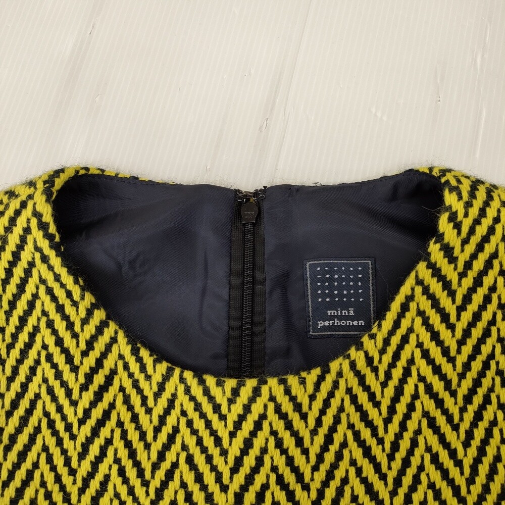 mina perhonen La3410 abeille size 38 herringbone sleeveless