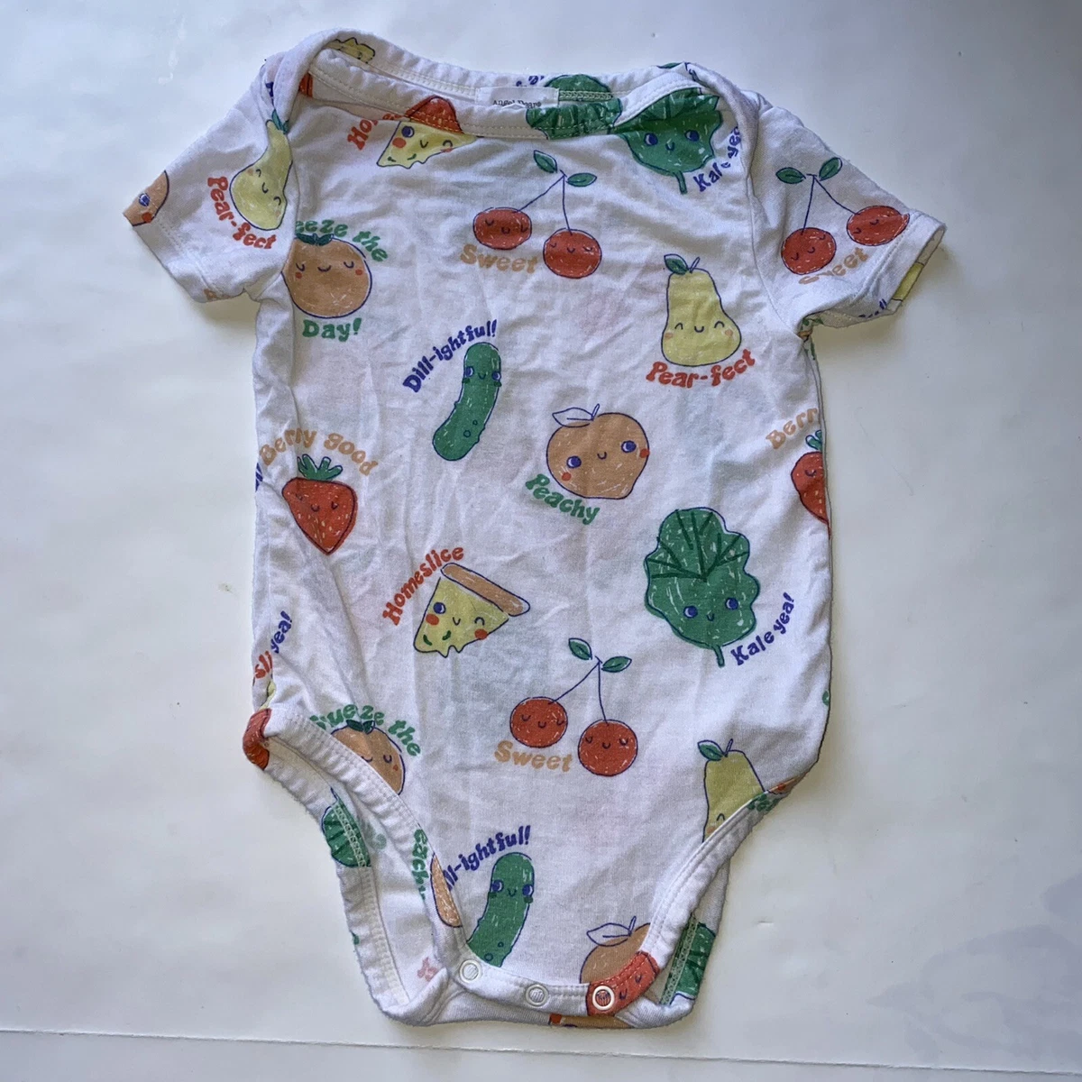 Angel Dear Bamboo Squeeze The Day Fruit Veggie Snack One Piece 3 6