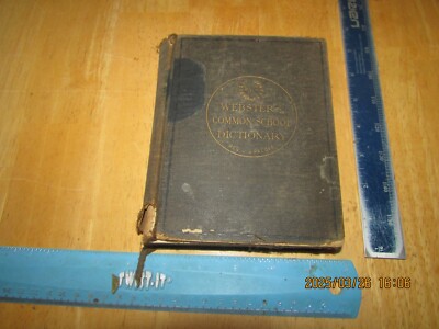 Webster's Common School Dictionary of the English Language - 1892