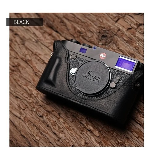 Real Leather Camera Bag Protect Case Cover Grip For Leica M10 M10-P M10P M-D - Picture 15 of 36