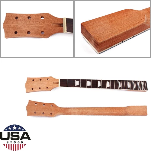 22 Frets Mahogany Guitar Neck for Gibson Les Paul LP SG Guitar DIY 350mm Radius