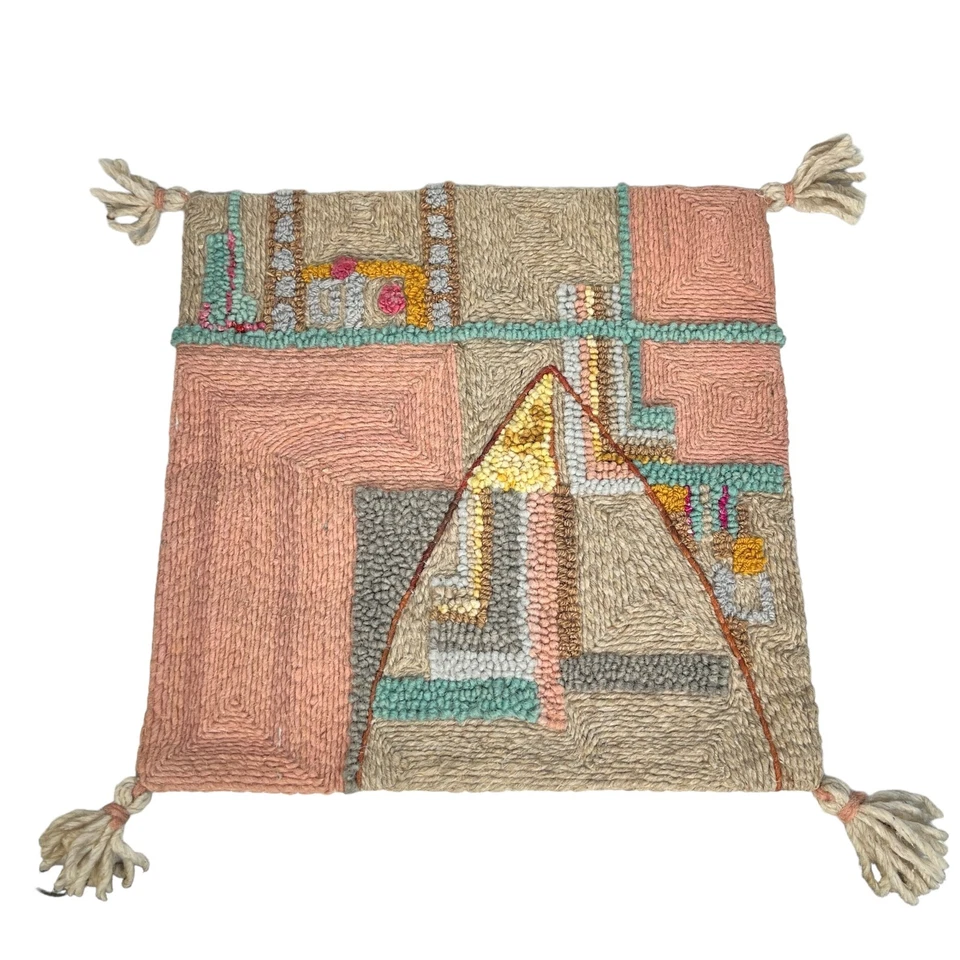 Loloi PLL0018 Soft Blush Tassels Cap Bohemian Pillow Cover Case Size 22"x22" - Image 3 of 4