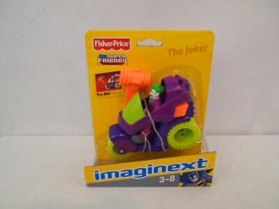 Imaginext Joker Hammer Cycle Vehicle Figure DC