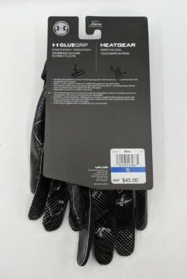 Under Armour Men's UA Spotlight Football Receiver Gloves Glue Grip