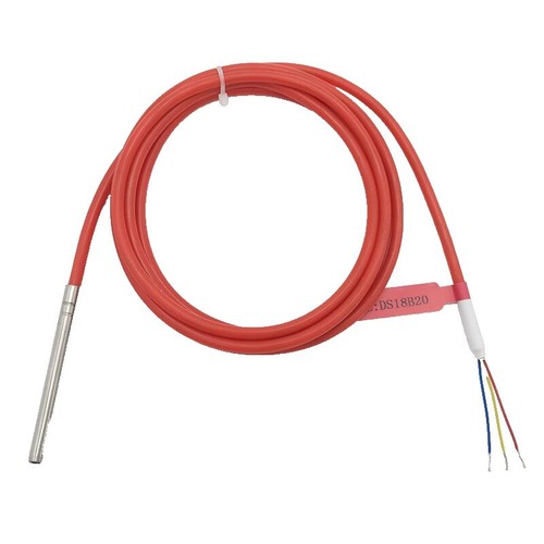 IOVEO 036HS06202 NTC 20KOHM Capteur De Température Avec Câble Solaire Et Câble En Silicone Jusqu'à 200 °C, NTC, 2 M