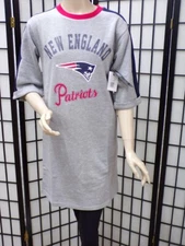 NFL Officially Licensed New England Patriots G-III Womens Turnover Sweater Dress